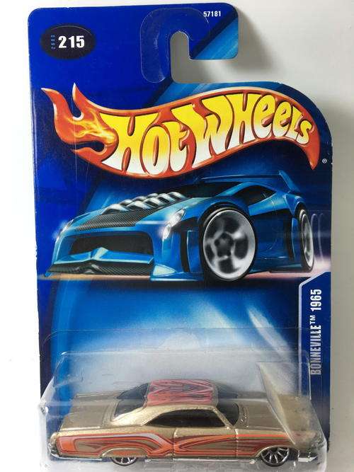 Hot Wheels - Bonneville 1965 - 2003 Hot Wheels  - Gold - Long Card -