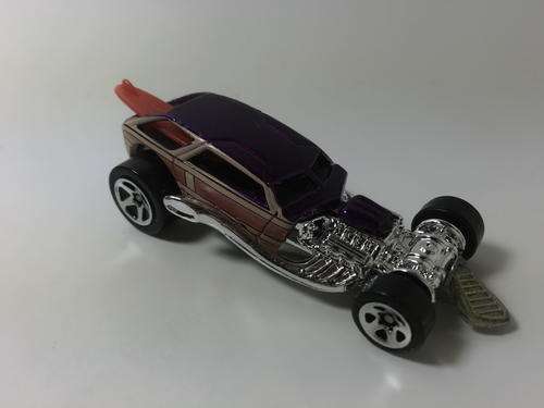 Hot Wheels - Surf Crate - 2000 First Editions #13  - Purple - Loose -