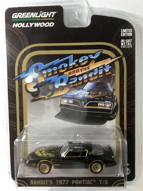 Greenlight - Bandit's 1977 Pontiac T/A - Greenlight - Hollywood - Smokey and the Bandit - Black