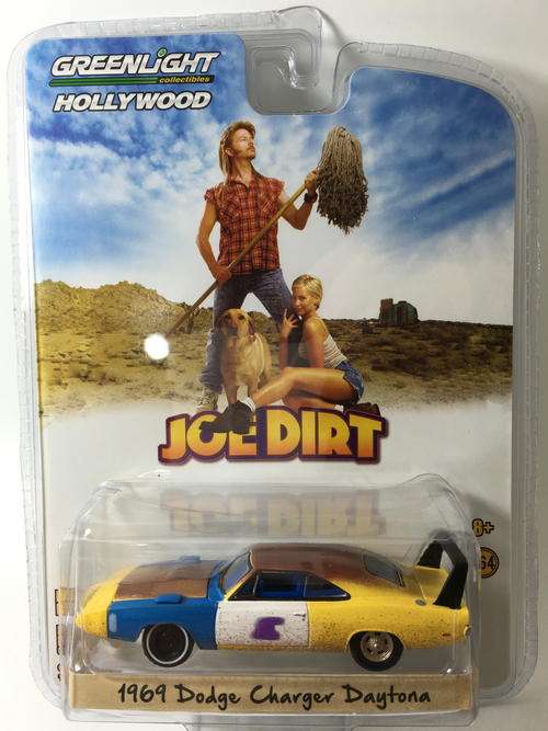 Greenlight - 1969 Dodge Charger Daytona - Greenlight - Hollywood - Joe Dirt - Yellow