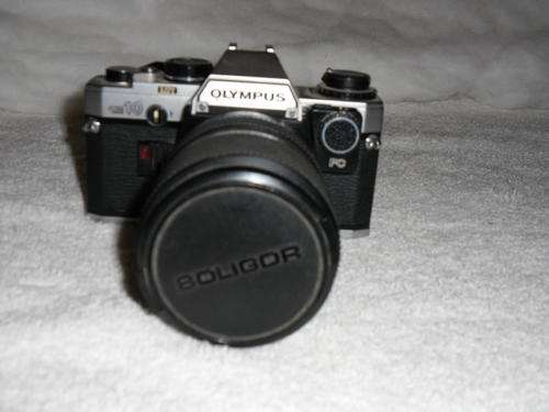 Olympus OM10 35mm SLR Camera with Solignor 80mm lens