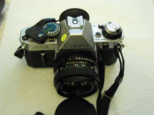 Canon AE-1 program 35mm SLR Camera (Canon 50mm lens)