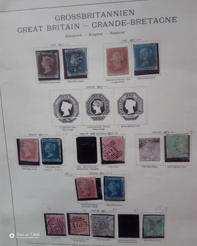 GREAT BRITAIN rare stamps for sale.