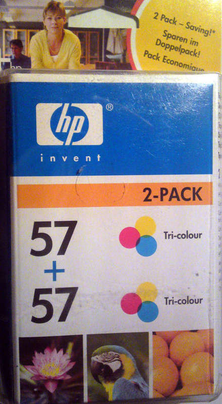 HP  C 9503AE - 57+57 (2 - PACK) TRI - COLOUR
