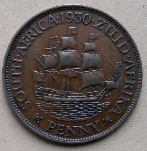 SA Union 1 Penny 1930 good Coin, Judge the Condition Yourself!!