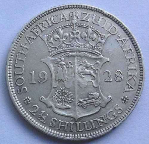 1928 Two and a Half Shillings Half Crown