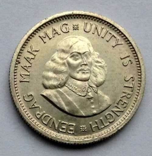 1962 RSA Ten Cent  AU - UNC  as per photo