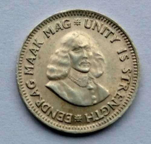 1961 RSA SILVER 2.5 CENTS