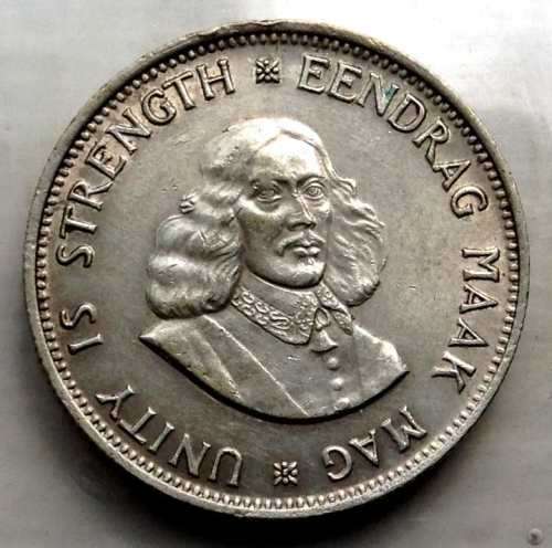1964 RSA silver 20 cent, judge the condition yourself.