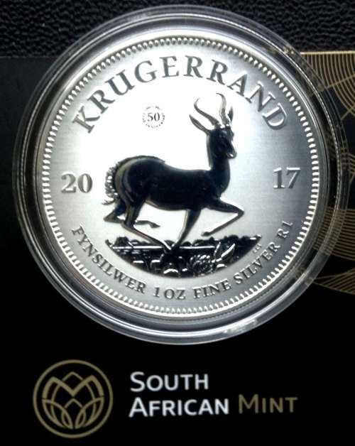 2017 Silver Krugerrand 1 oz Uncirculated Limited  Edition,
