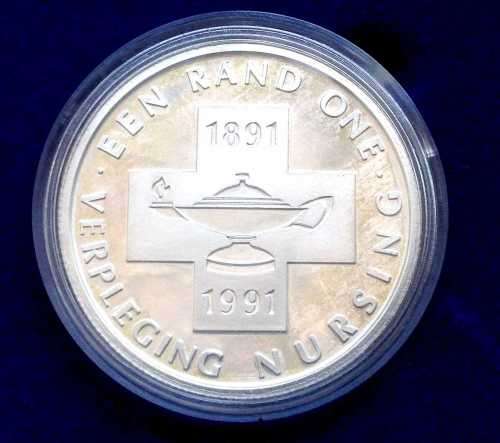 1991 R1 Silver Proof Coin in SAM Box