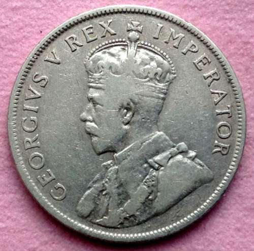 1927 SAU Silver  Florin /2 Shilling  Scarce