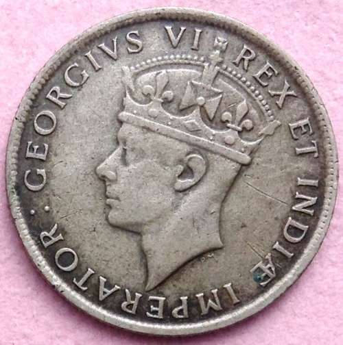 1937 1 Shilling East Africa