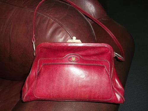 Genuine Leather Handbag in good condition