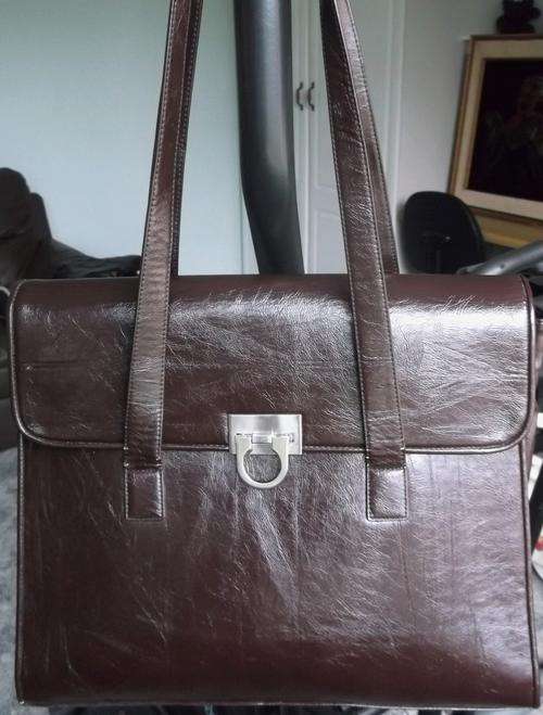 Marc Picard Leather Handbag Like New
