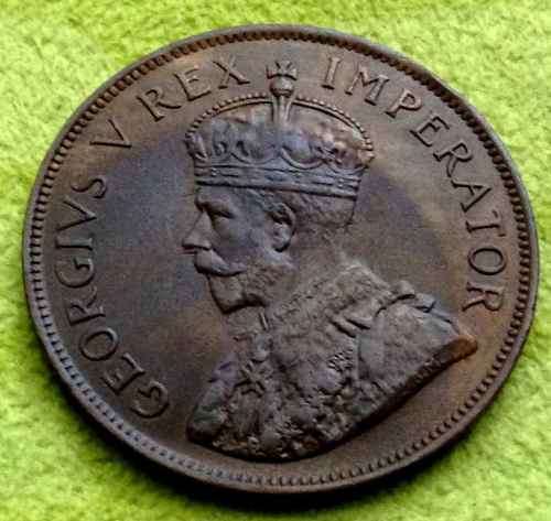 1927 SAU 1 Penny Scarce in this condition