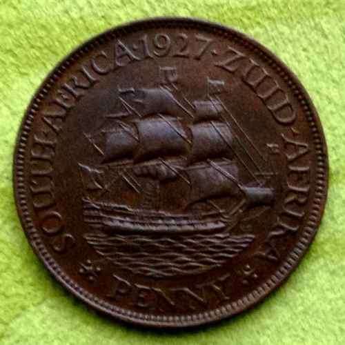 1927 SAU 1 Penny Scarce in this condition