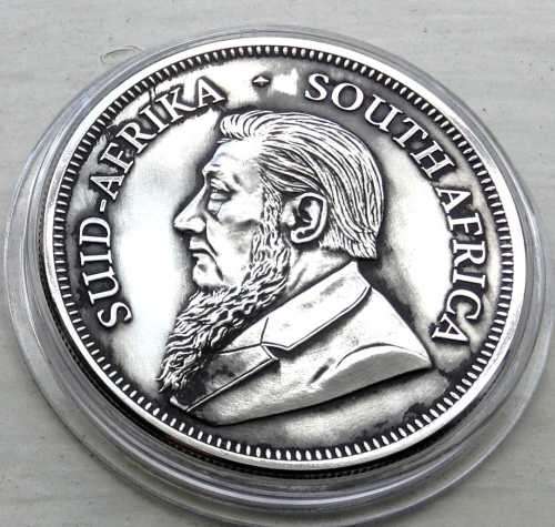2020 SILVER 1OZ KRUGERRAND ANTIKE LOOK