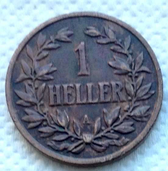 Heller 11 X Mixed German-East-Africa   One- and Half Heller Coins