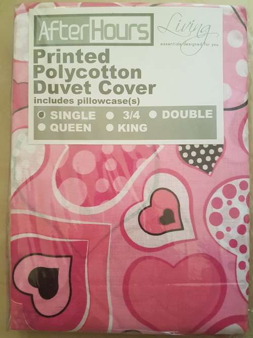 After Hours Polycotton Duvet Cover Single
