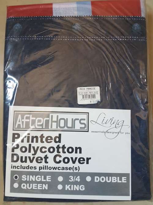 After Hours Polycotton Duvet Cover Single