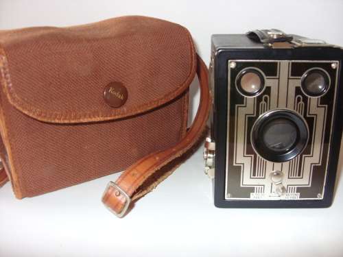 Kodak Brownie six-20 junior box circa 1930's