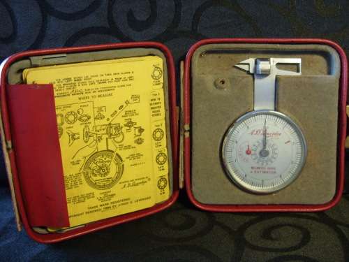 A.D. Leveridge mm gauge & estimator