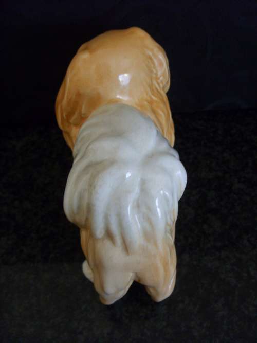 Vintage Sylvac Pekingese standing dog model