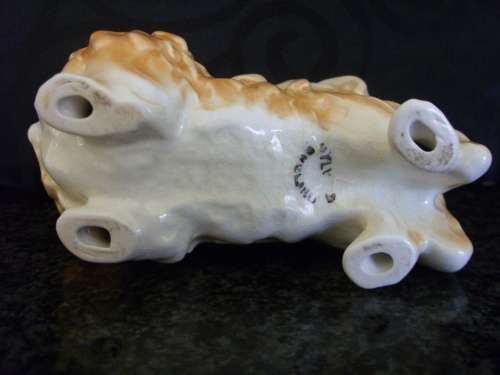 Vintage Sylvac Pekingese standing dog model