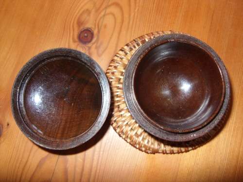 Genuine Stinkhout trinket box made by P.J. Van Reenen
