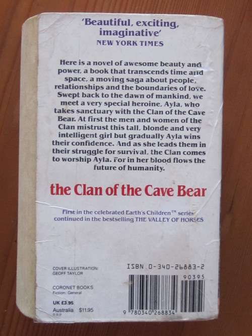 The Clan of the Cave Bear series by Jean M. Auel - complete 6 books!