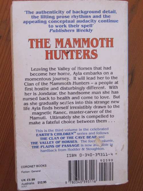 The Clan of the Cave Bear series by Jean M. Auel - complete 6 books!