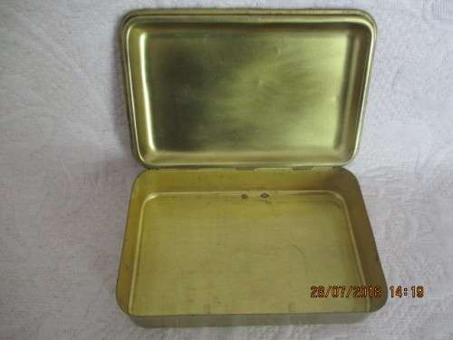 WW1 - Princess Mary brass chocolate tin - Christmas 1914