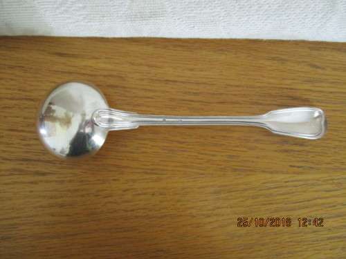 Christofle silver plated serving spoon - 21 cm long