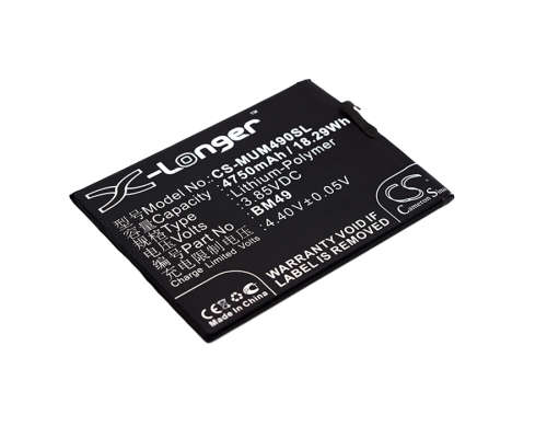 Mobile, SmartPhone Battery   CS-MUM490SL  for  XIAOMI  Mi Max Dual SIM  etc.