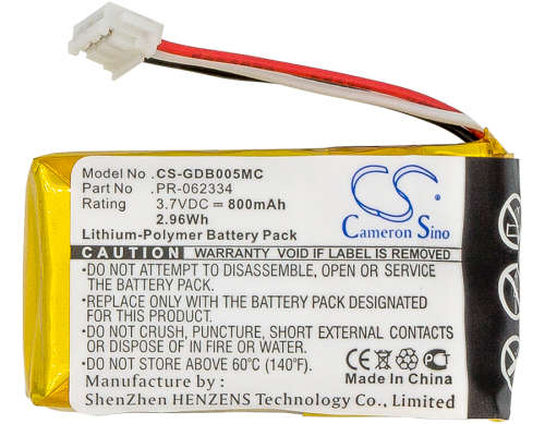 Camera Battery CS-GDB005MC for GOPRO Hero + etc.