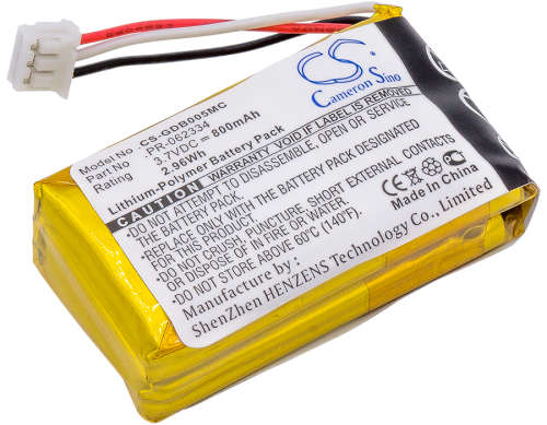 Camera Battery CS-GDB005MC for GOPRO Hero + etc.