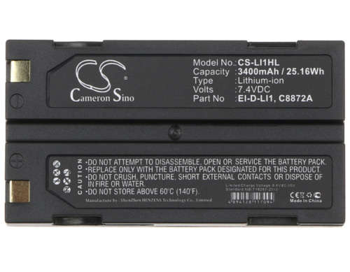 Equipment Battery  CS-LI1HL  for  APS  BC1071  etc.