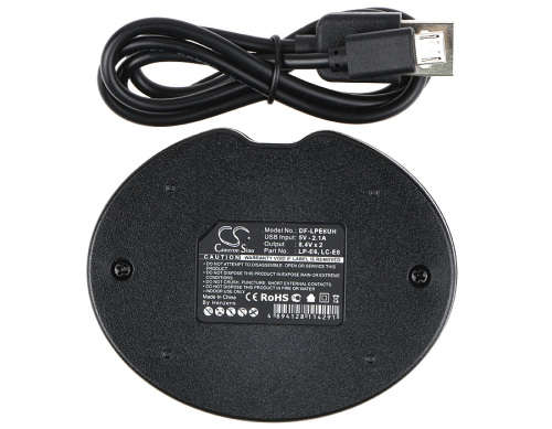 Camera Charger  DF-LPE6UH  for  CANON  LC-E6  etc.