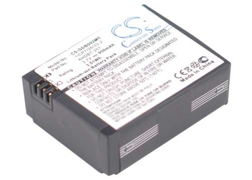 Camera Battery  CS-GDB002MC  for  GOPRO Hero 03 etc.