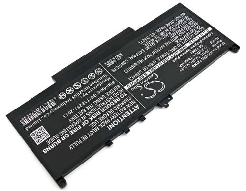 Notebook, Laptop Battery  CS-DEL727NB  for  DELL Latitude 12 E7270 etc.