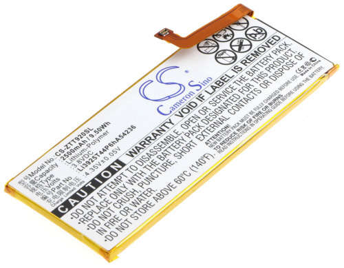 Mobile, SmartPhone Battery  CS-ZTT920SL  for  ZTE Blade S7 etc.