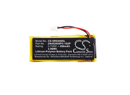 Wireless Headset Battery  CS-SRD400SL  for  Cardo G4, G9, G9x etc.