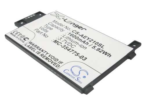 Ebook, eReader Battery  CS-AEY210SL  for  AMAZON Kindle Paperwhite 2014 Version etc.