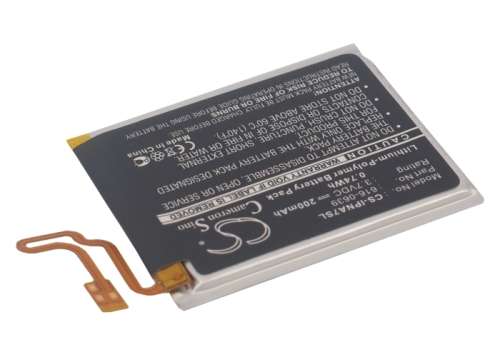 MP3, MP4, PMP Battery  CS-IPNA7SL  for APPLE iPod Nano 7 etc.