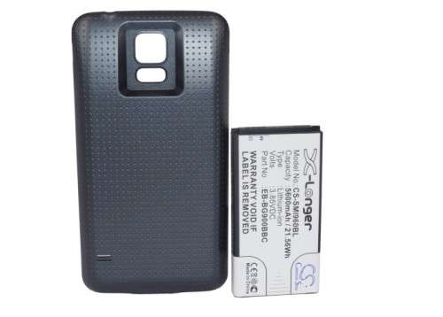 Mobile, SmartPhone Battery  CS-SMI960BL  for  SAMSUNG Galaxy S5 etc.