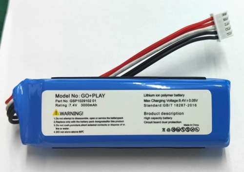 Speaker Battery ITCS-HKGP for JBL HarmanKardon Go Play GSP1029102 01 etc.