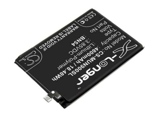 Mobile, SmartPhone Battery     CS-MUN900SL   for  XIAOMI NOTE 9 BN54  etc.