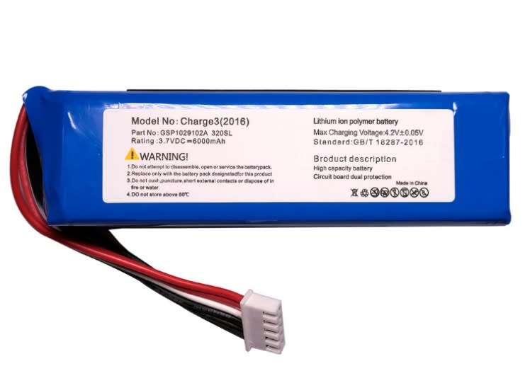 Speaker Battery  ITCS-JBLCHARGE3-320SL  for Charge 3  Left +