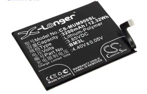 Mobile, SmartPhone Battery  CS-MUM900SL  Xiaomi Mi 9 BM3L